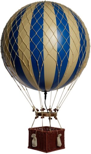 Authentic Models Luftballon Jules Verne LED Lampe, Blå, Børnelampe