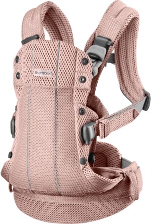 BabyBjörn Bæresele Harmony 3D Mesh, Lyserød