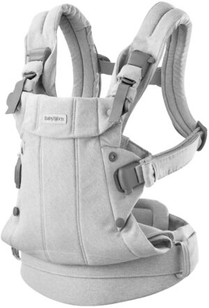 BabyBjörn Harmony Bæresele Woven, Light Grey Melange