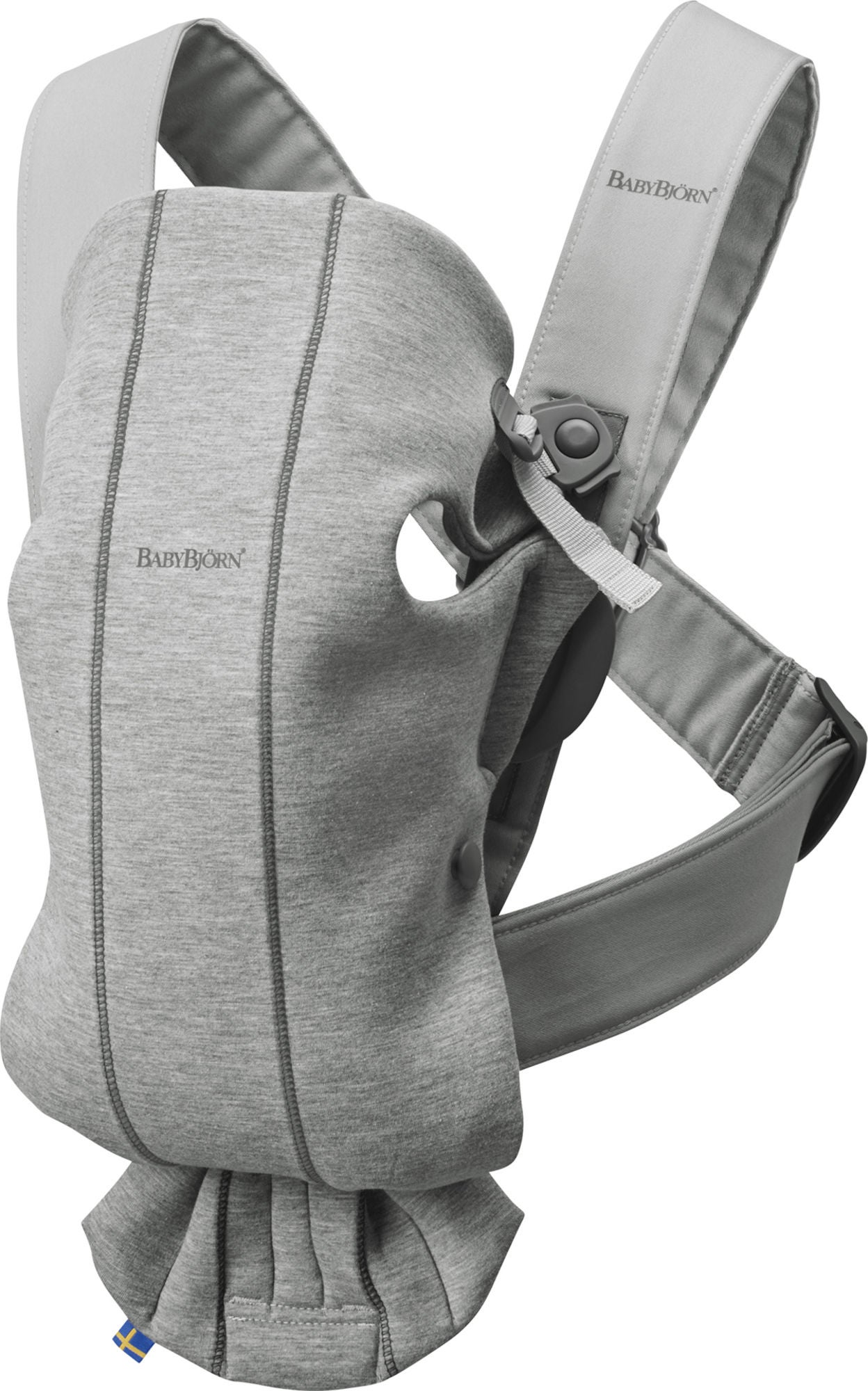 BabyBjörn Mini Bæresele 3D Jersey, Light grey BabyBjörn Mini Bæresele 3D Jersey, Light grey