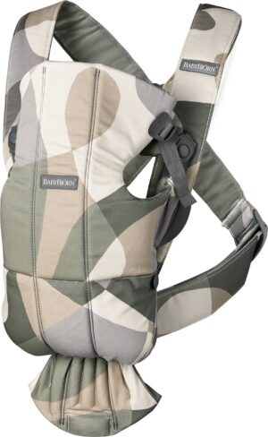 BabyBjörn Mini Bæresele Bomuld, Khaki