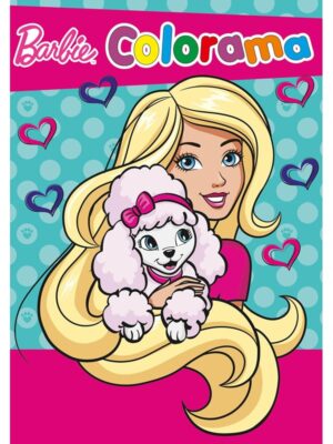 Barbie - COLORAMA COLOURING BOOK 2 - Børnebog - booklet