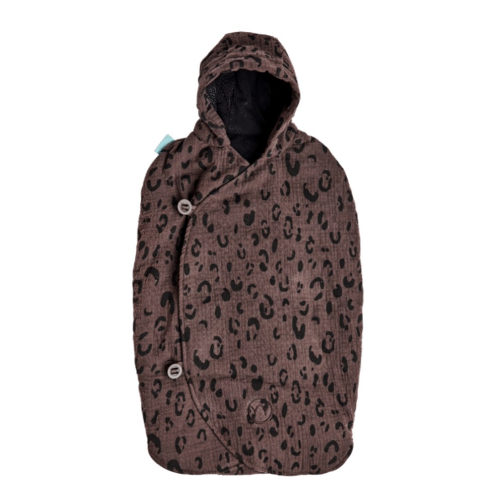 Barnevognsdragt - Leopard Brown Barnevognsdragt - Leopard Brown