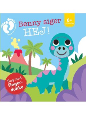 Benny siger hej! - med fingerdukke - Børnebog - Board books