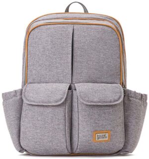 BizziGrowin RucPOD® Pusletaske med Indbygget Babynest, Windsor Grey
