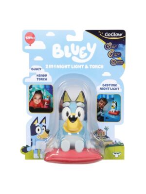 Bluey 2 i 1 Natlampe og Lygteven