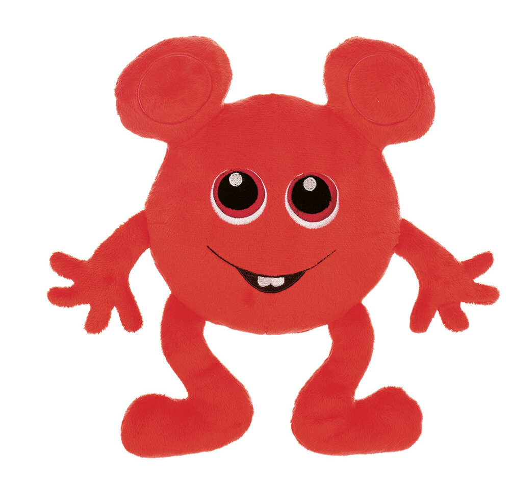 Bobbo bamse rød, 26 cm Bobbo bamse rød, 26 cm