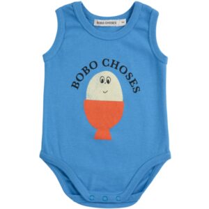 Bobo Choses Blue Morning Egg Tank Body - Str. 9 mdr