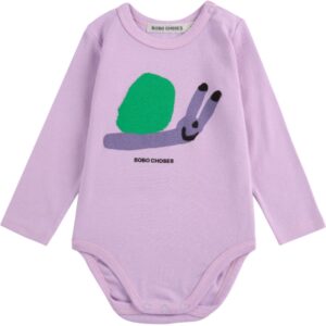 Bobo Choses Lavender Funny Snail Body - Str. 18 mdr