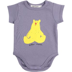 Bobo Choses Navy Blue Hug Me Bjørn Body - Str. 18 mdr