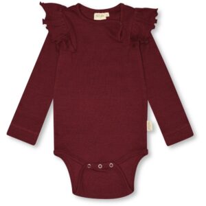 Body langærmet - Dark Cherry - 80