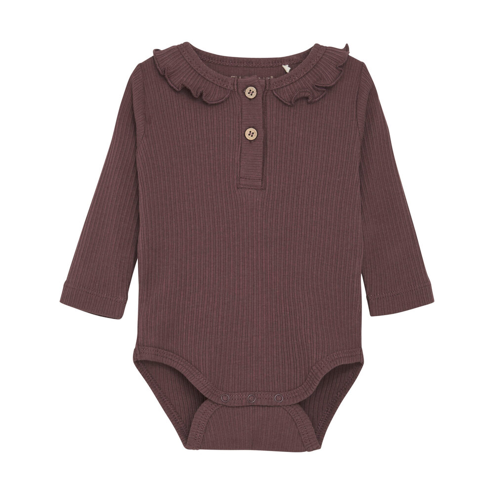 Body langærmet Rib - Huckleberry - 56 Body langærmet Rib - Huckleberry - 56