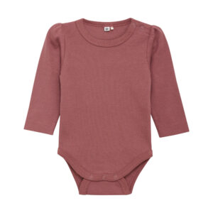 Body langærmet - Rose Brown - 90