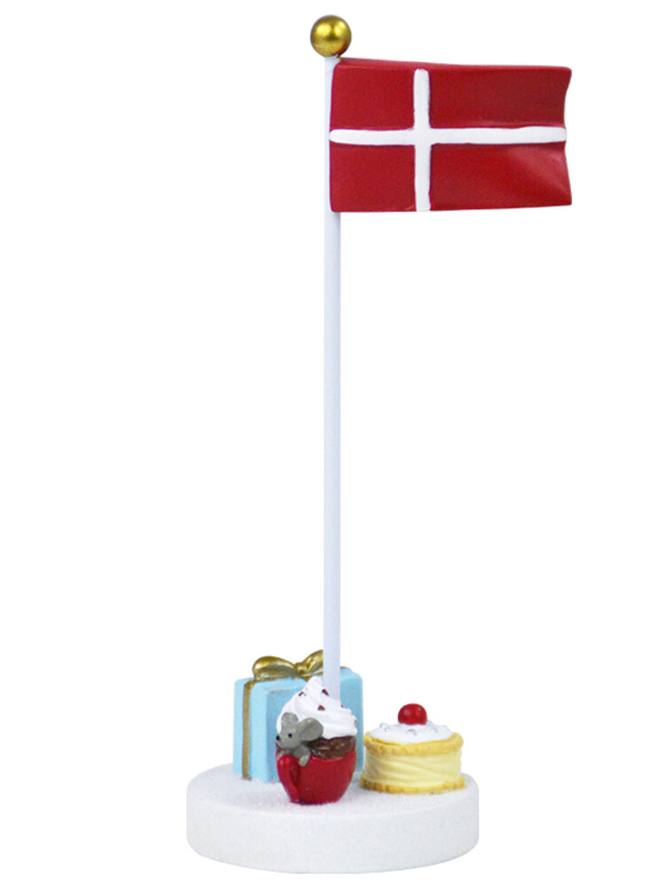 Bordflag, kager og pakke Bordflag, kager og pakke