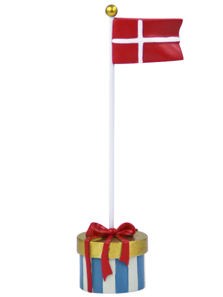 Bordflag, stor pakke i blå Bordflag, stor pakke i blå