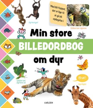 Carlsen Bog Min store billedordbog om dyr