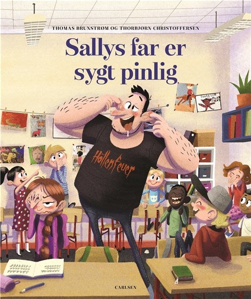 Carlsen Bog Sallys far er sygt pinlig Carlsen Bog Sallys far er sygt pinlig