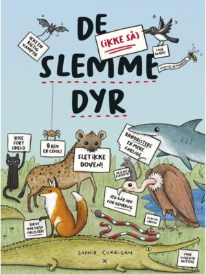 De (ikke så) slemme dyr - Børnebog - hardcover