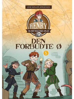 Den forbudte ø - Børnebog - hardback