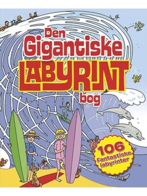 Den gigantiske labyrintbog - Børnebog - hardcover