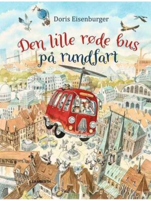 Den lille røde bus på rundfart - Børnebog - hardcover