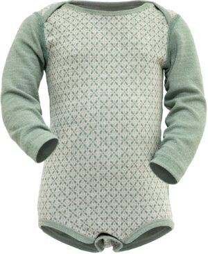 Devold Litleegga Merino Body, Raw White, 62, Babytøj