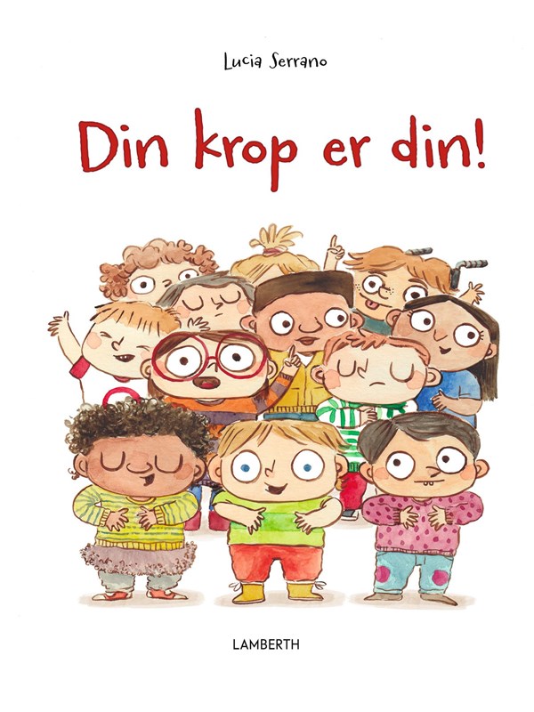 Din krop er din! - Børnebog - paperback Din krop er din! - Børnebog - paperback