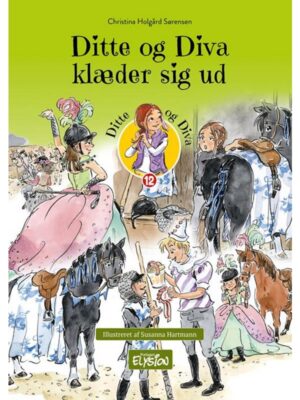 Ditte og Diva klæder sig ud - Børnebog - hardback