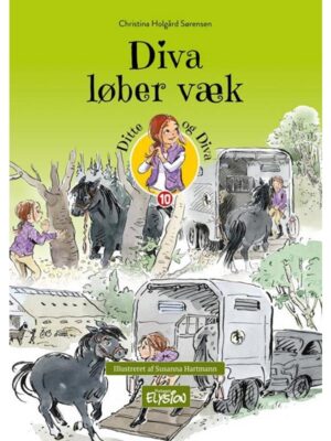 Diva løber væk - Børnebog - hardback