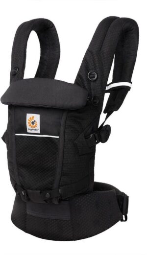 Ergobaby Adapt Soft Flex Mesh Bæresele, Onyx Black