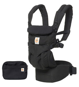 Ergobaby Bæresele - Omni 360 - Bomuld - Pure Black