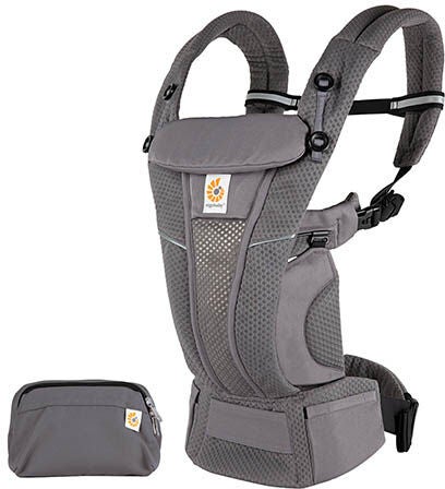 Ergobaby Omni Breeze Bæresele, Graphite Grey Ergobaby Omni Breeze Bæresele, Graphite Grey