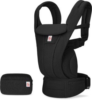 Ergobaby Omni Deluxe Bæresele Mesh, Onyx Black