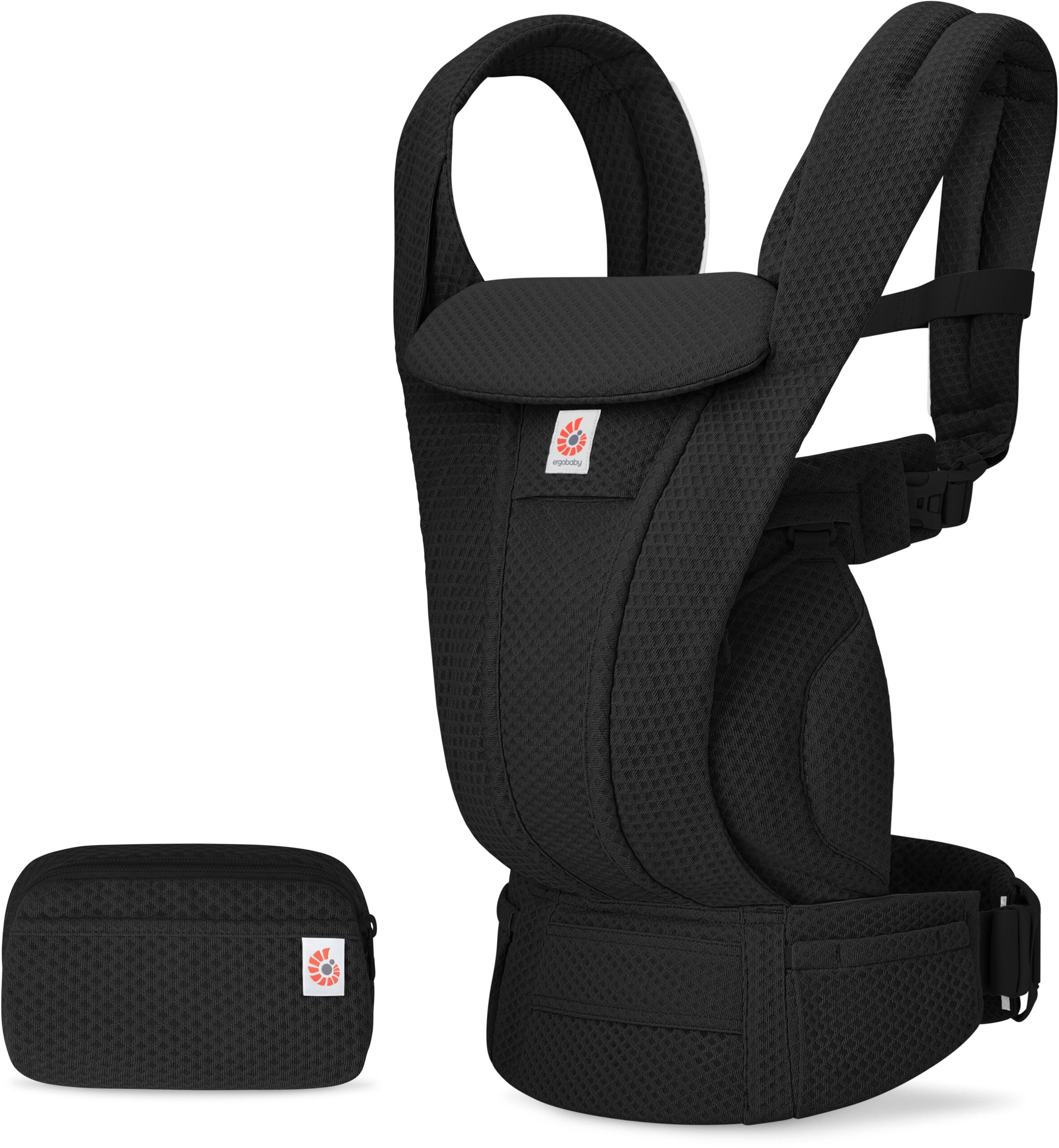 Ergobaby Omni Deluxe Bæresele Mesh, Onyx Black Ergobaby Omni Deluxe Bæresele Mesh, Onyx Black