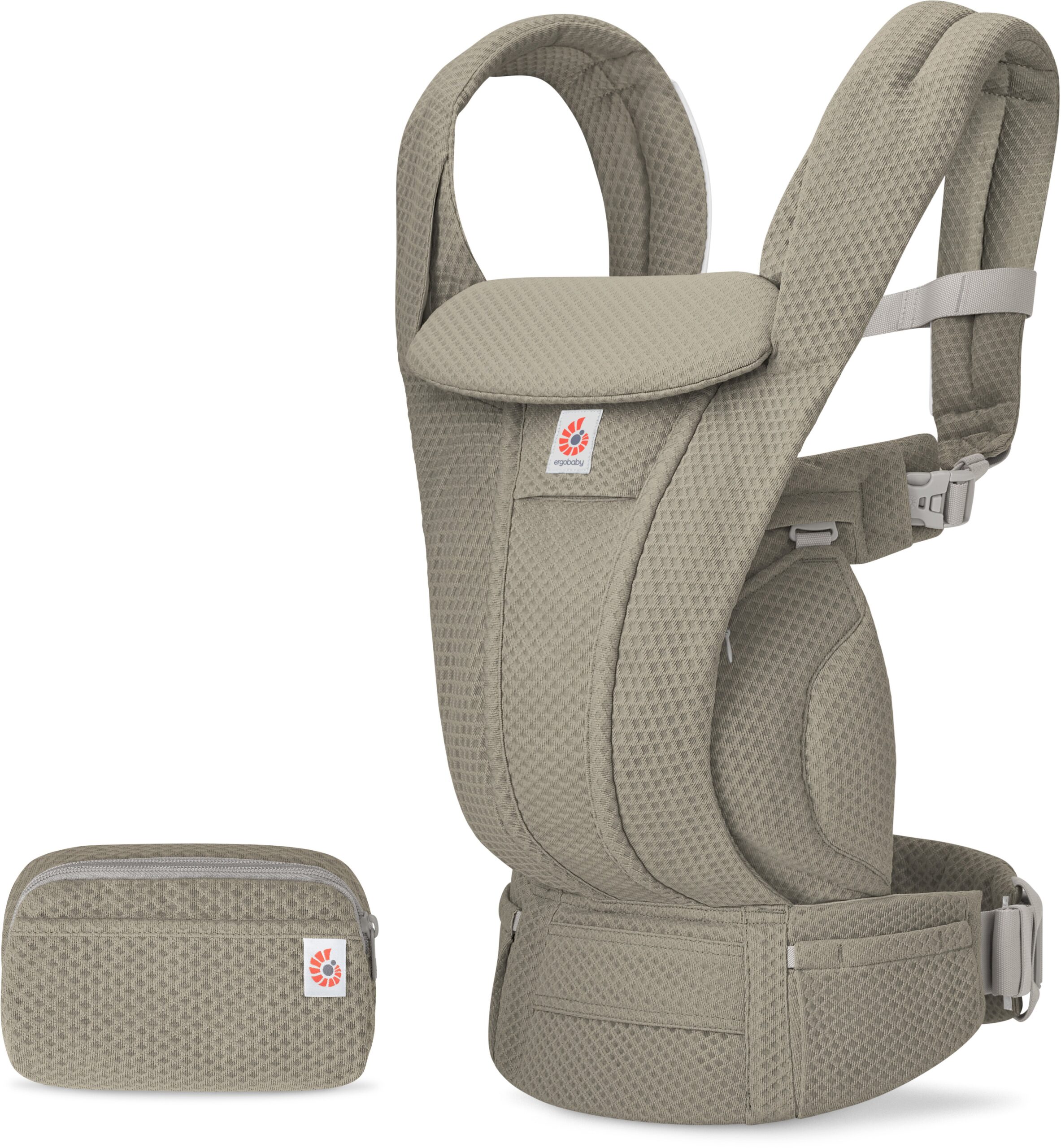 Ergobaby Omni Deluxe Bæresele Mesh, Soft Olive Ergobaby Omni Deluxe Bæresele Mesh, Soft Olive