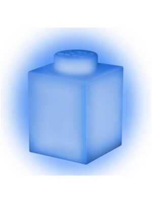Euromic LEGO Classic Silicone Brick 1000% night light with LEDlite- BLUE