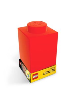 Euromic LEGO Classic Silicone Brick 1000% night light with LEDlite- RED