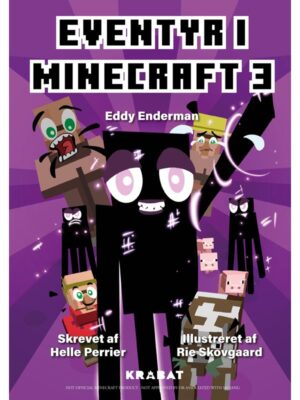 Eventyr i Minecraft 3 - Børnebog - hardback