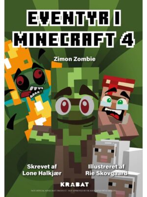 Eventyr i Minecraft 4 - Børnebog - hardback
