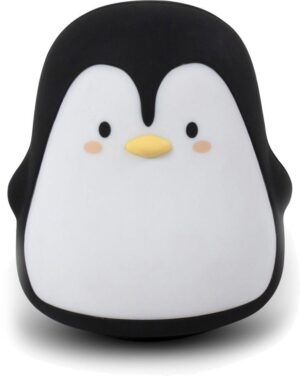 FILIBABBA LED-Lampe Silikone, Pelle the Penguin, Børnelampe
