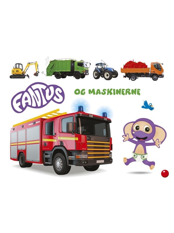 Fantus og maskinerne - Børnebog - hardcover Fantus og maskinerne - Børnebog - hardcover