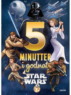 Fem minutter i godnat - Star Wars - Børnebog - hardcover