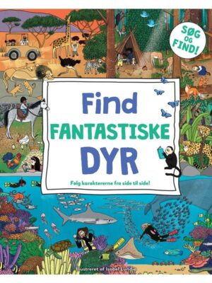 Find fantastiske dyr - Børnebog - Board books