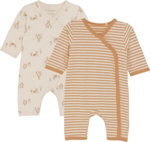 Fixoni Præmatur Pyjamasser 2-pak Str. 44, Brun