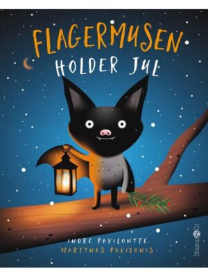 Flagermusen holder jul - Børnebog - hardback