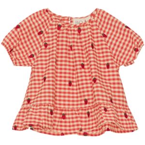 Flöss Bluse Molly Blouse Berry Gingham