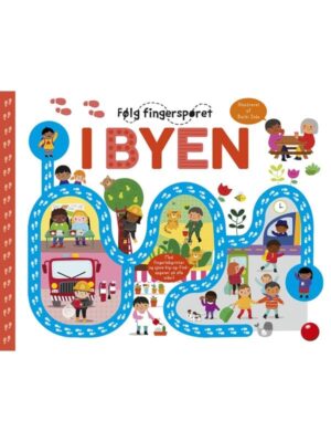 Følg fingersporet: I byen - Børnebog - hardcover