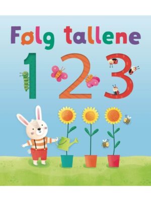 Følg tallene 123 - Børnebog - Board books