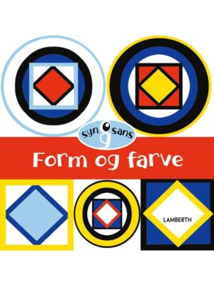 Form og farve - Børnebog - Board books