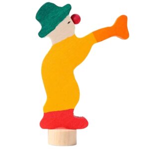 GRIMM'S Dekorativ Figur - Klovn Med Trumpet